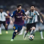 Messi Lươn Thoát Khỏi Vòng Vây Của Đối Thủ